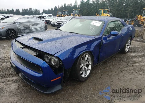 2019 Dodge Challenger Gt z USA, uszkodzony, nr VIN 2C3CDZJG8KH756518